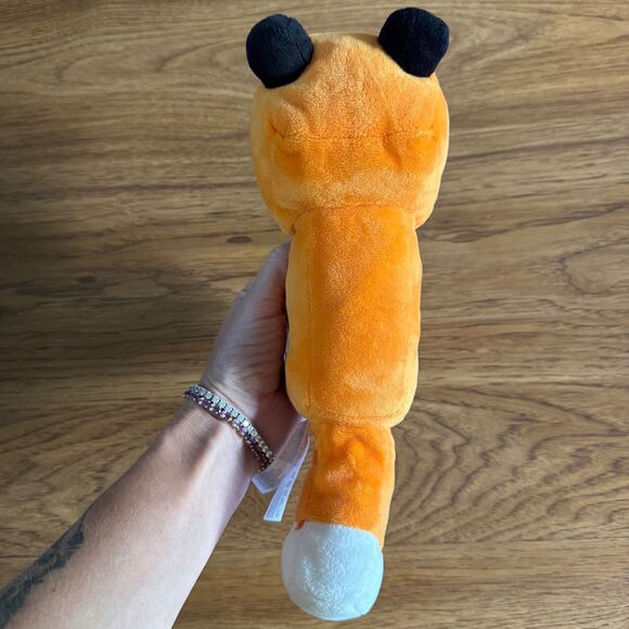 Minecraft Mojang Jinx 11” Fox Stuffed Animal Plush Happy Explorer Orange 2020 - Picture 4 of 6